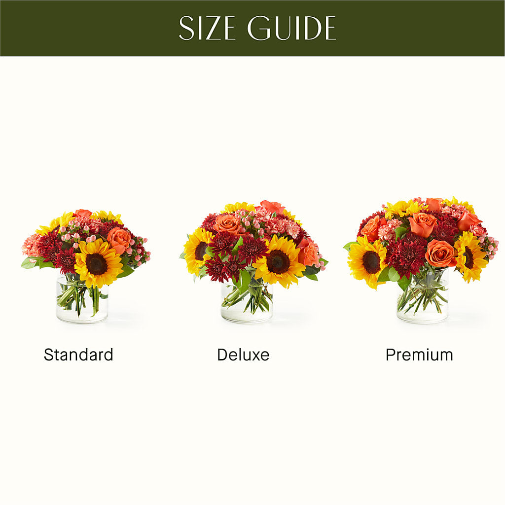 September Sunset Bouquet –  Genoveva Rodriguez Flower Shop, San Benito TX