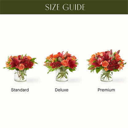 Crimson Leaves Bouquet –  Genoveva Rodriguez Flower Shop, San Benito TX