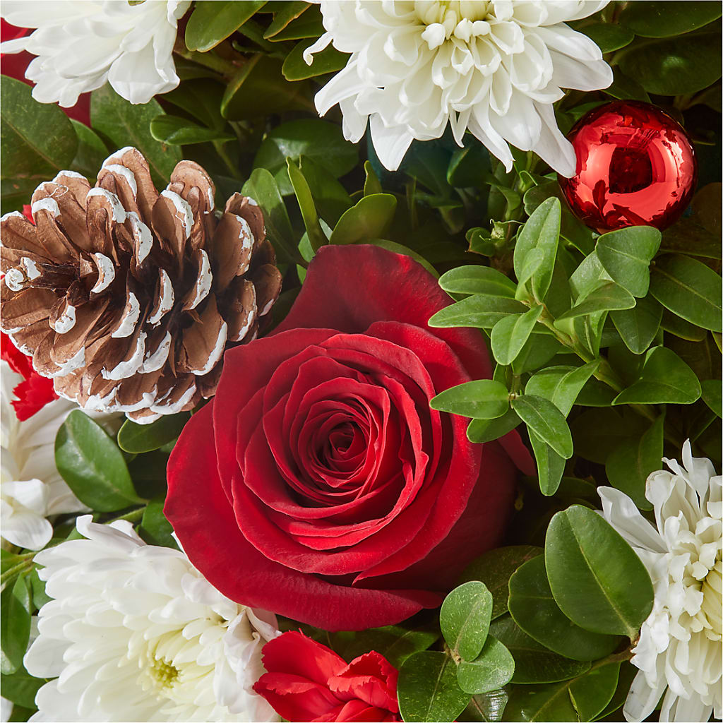 Let It Snow Tree –  Genoveva Rodriguez Flower Shop, San Benito TX