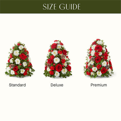 Let It Snow Tree –  Genoveva Rodriguez Flower Shop, San Benito TX
