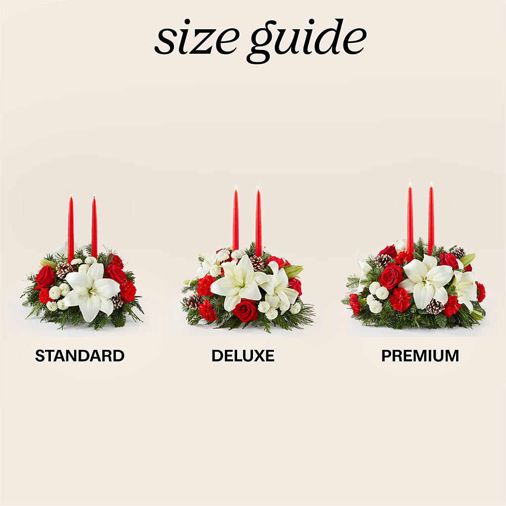 Seasonal Festivities Centerpiece –  Genoveva Rodriguez Flower Shop, San Benito TX