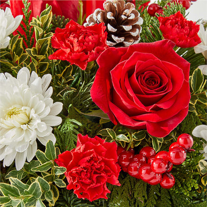 Holiday Soiree Centerpiece –  Genoveva Rodriguez Flower Shop, San Benito TX