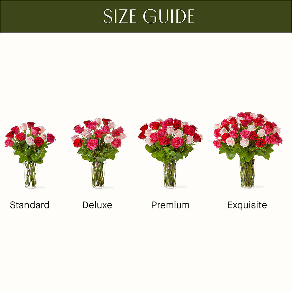 Charming Rose Bouquet –  Genoveva Rodriguez Flower Shop, San Benito TX