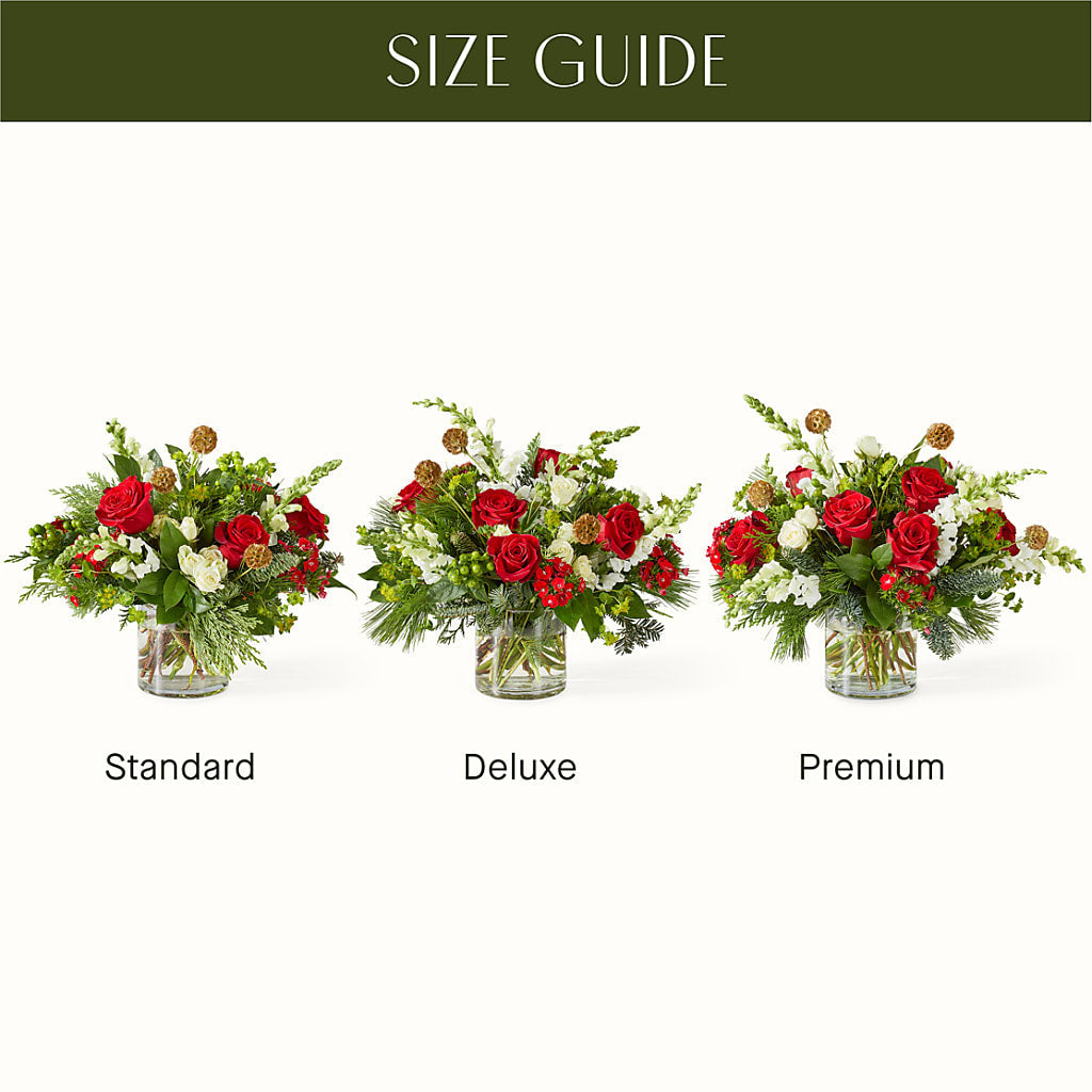Deck the Halls Bouquet –  Genoveva Rodriguez Flower Shop, San Benito TX