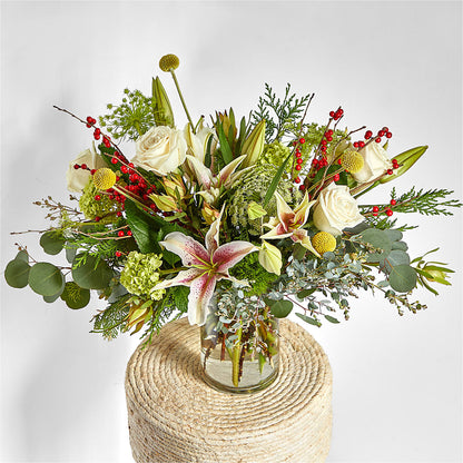 Berry & Bright Bouquet –  Genoveva Rodriguez Flower Shop, San Benito TX