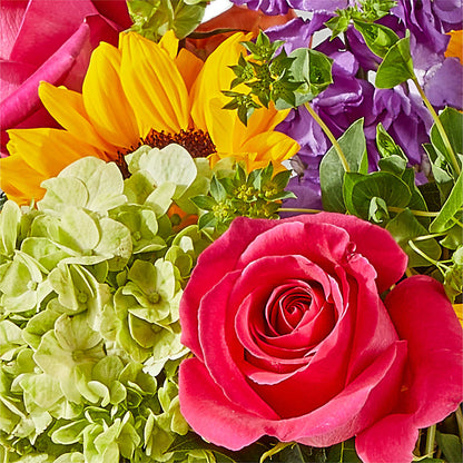 Vibrant Greetings Bouquet –  Genoveva Rodriguez Flower Shop, San Benito TX