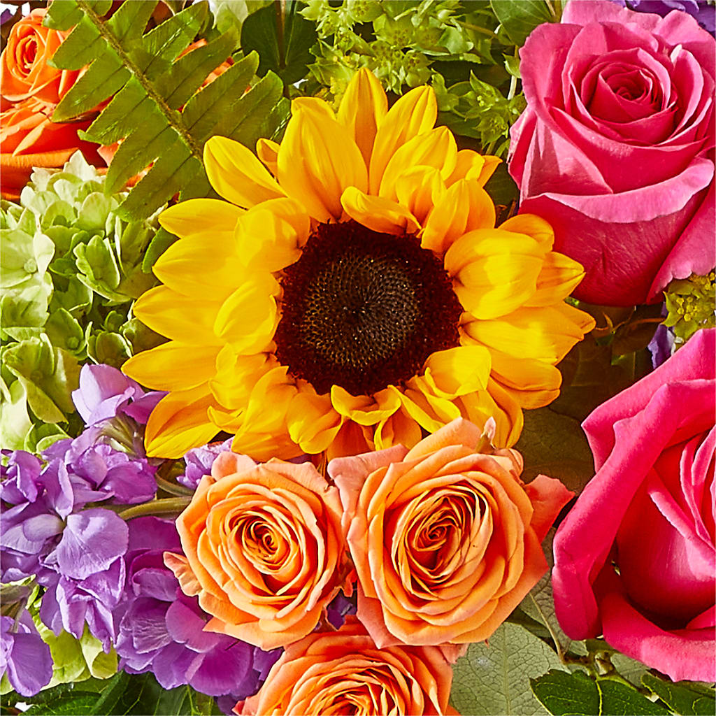 Vibrant Greetings Bouquet –  Genoveva Rodriguez Flower Shop, San Benito TX