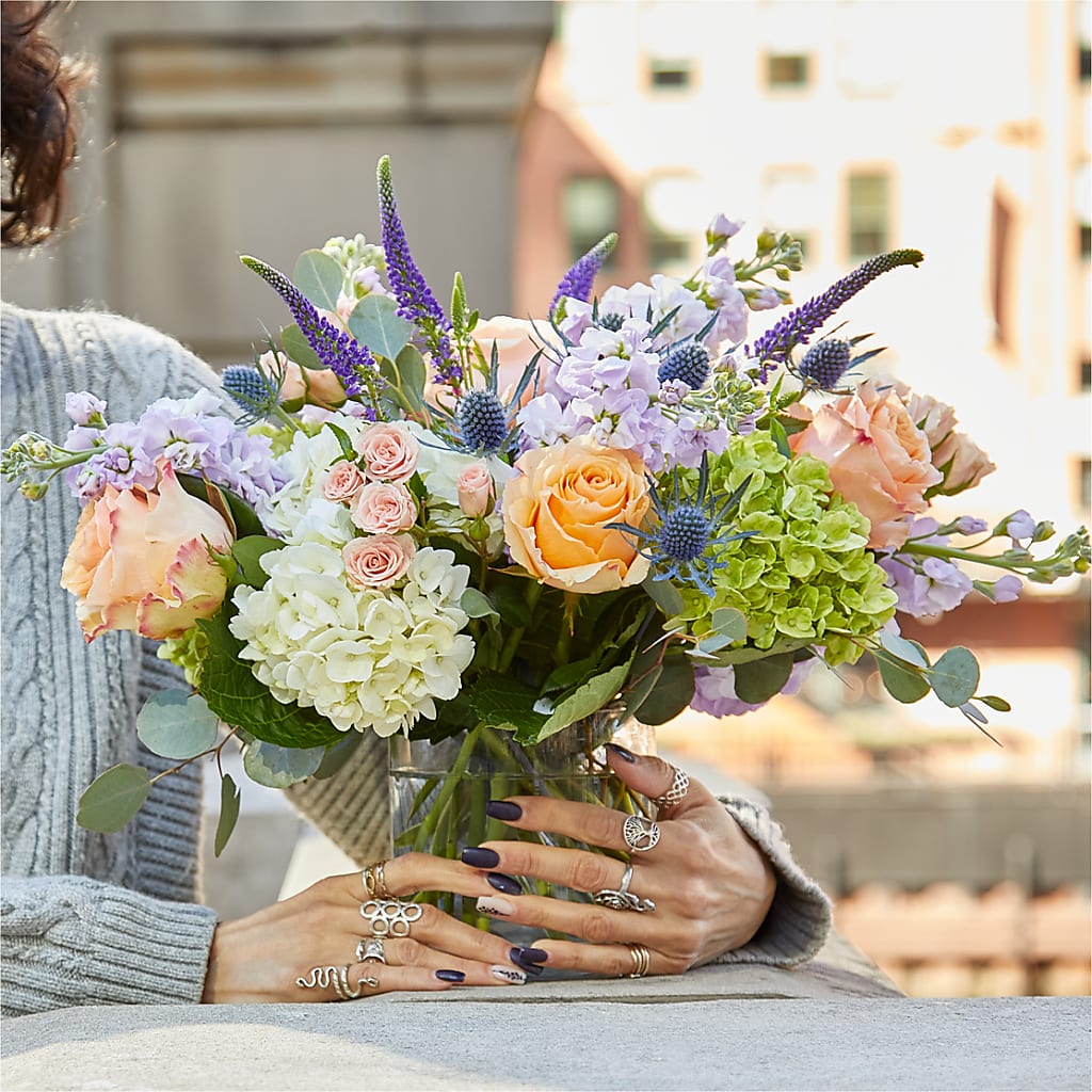 Porch Swing Bouquet –  Genoveva Rodriguez Flower Shop, San Benito TX