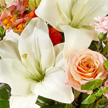 Grapefruit Splash Bouquet –  Genoveva Rodriguez Flower Shop, San Benito TX