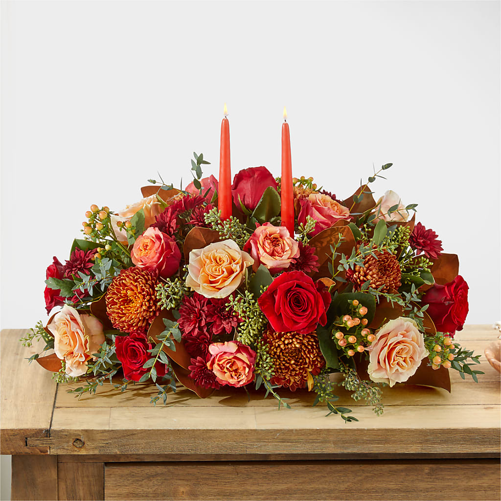 Gather Near Centerpiece –  Genoveva Rodriguez Flower Shop, San Benito TX