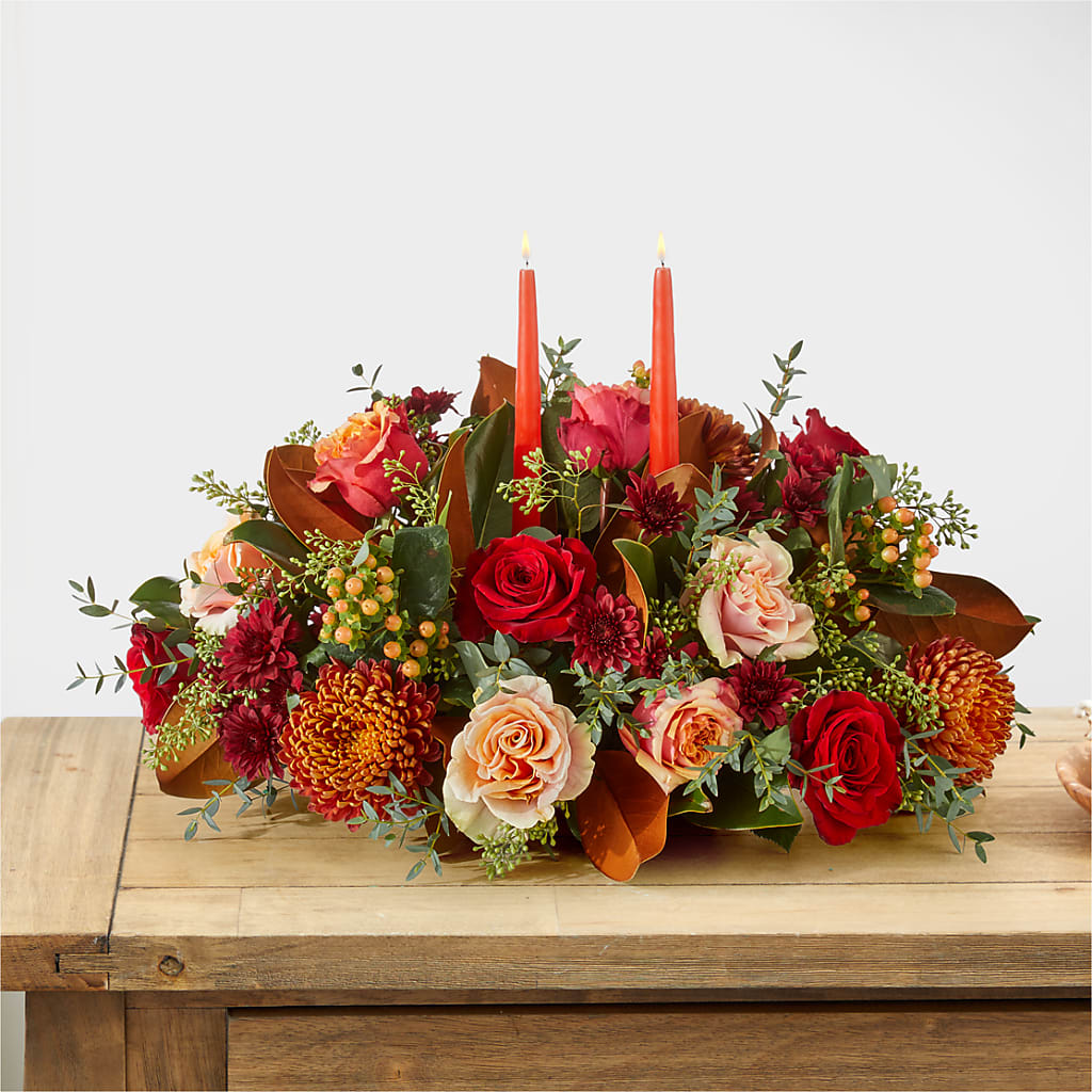 Gather Near Centerpiece –  Genoveva Rodriguez Flower Shop, San Benito TX