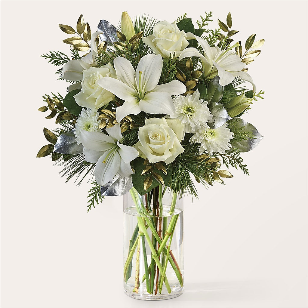 Wintry Mix Bouquet –  Genoveva Rodriguez Flower Shop, San Benito TX