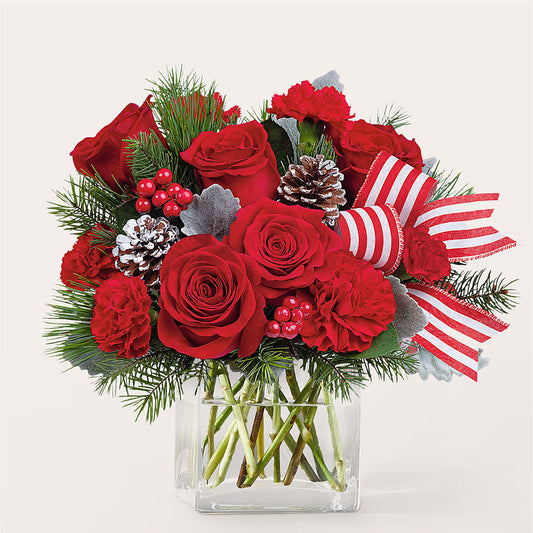 Baking Spirits Bright Bouquet –  Genoveva Rodriguez Flower Shop, San Benito TX