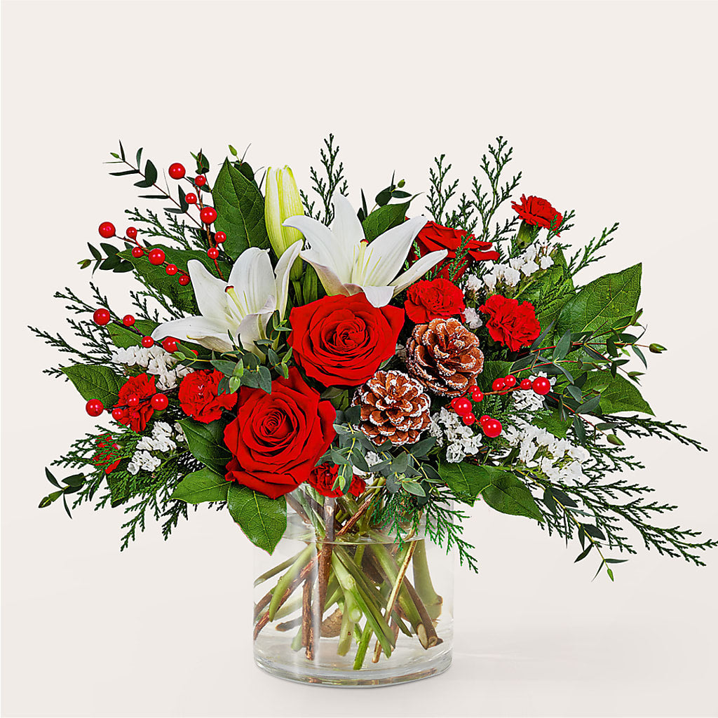 Best in Snow Bouquet –  Genoveva Rodriguez Flower Shop, San Benito TX