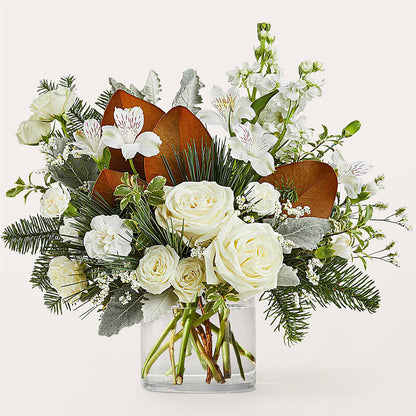 Fresh Snowfall Bouquet –  Genoveva Rodriguez Flower Shop, San Benito TX