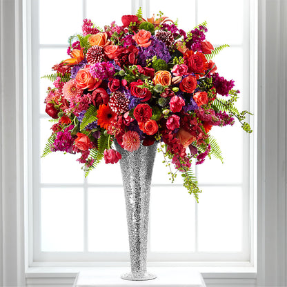Flower Jeweled Arrangement –  Genoveva Rodriguez Flower Shop, San Benito TX