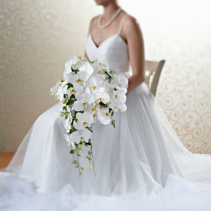 Classic White Bouquet –  Genoveva Rodriguez Flower Shop, San Benito TX