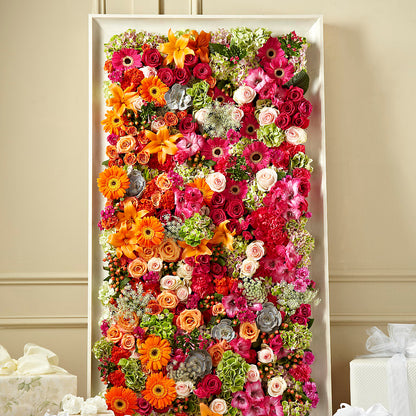Fresh Picked Floral Wall –  Genoveva Rodriguez Flower Shop, San Benito TX