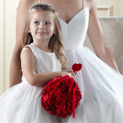 Pure at Heart Flower Girl Arrangement –  Genoveva Rodriguez Flower Shop, San Benito TX